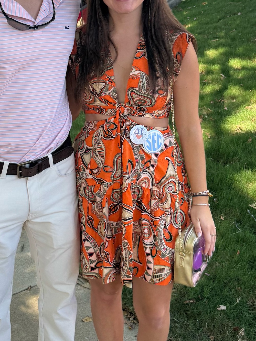 ALC Alexandria Printed dress